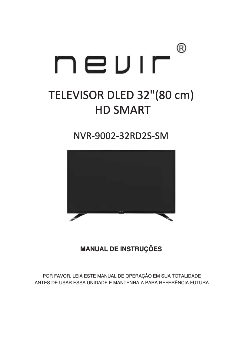 Page n°1 - Manuel utilisateur Nevir NVR-9002-32RD2S-SM