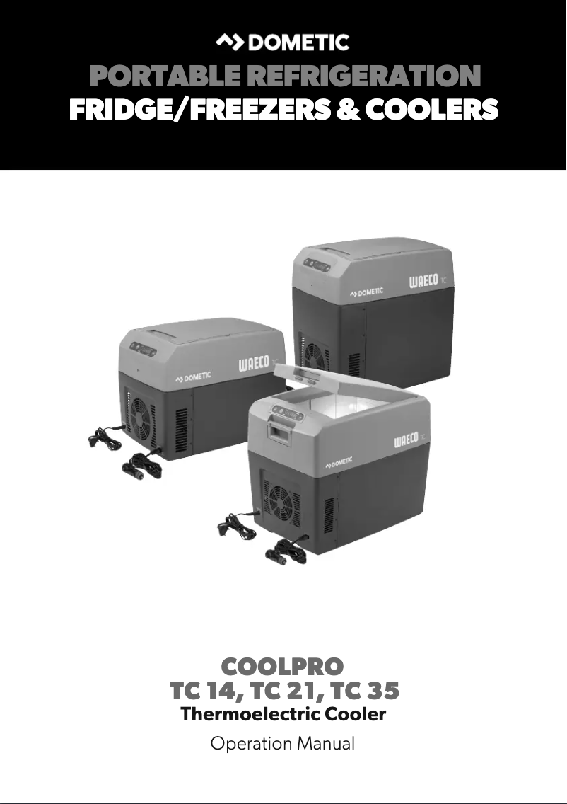 Image de la première page du manuel de l'appareil CoolPro TC 14