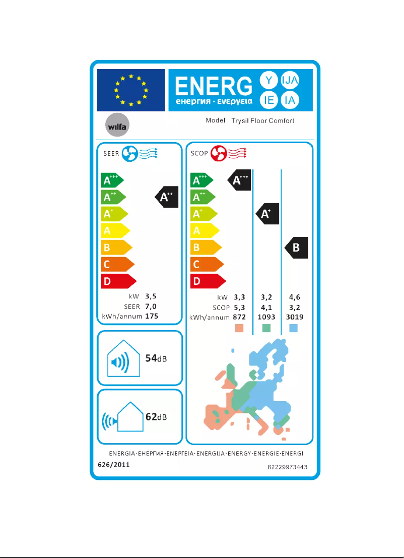 Image de la première page du manuel de l'appareil Trysil 6500