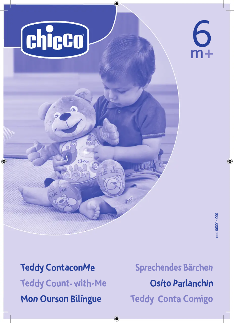 Page 1 de la notice Manuel utilisateur Chicco Teddy