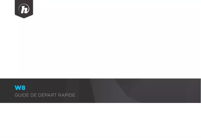 Page 1 de la notice Manuel utilisateur Hipstreet W8