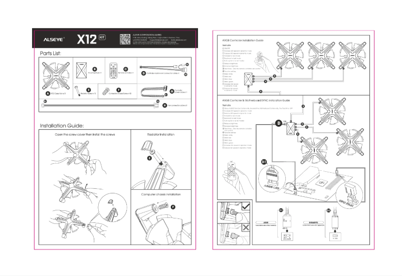 Image de la première page du manuel de l'appareil Xtreme X12 Kit