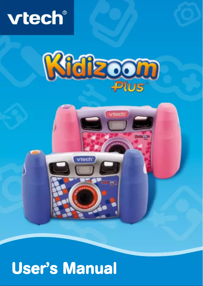 Image de la première page du manuel de l'appareil Kidizoom Plus