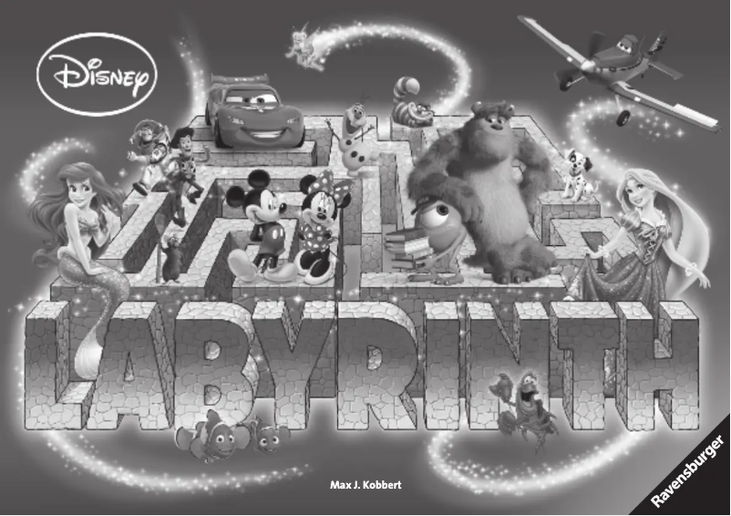 Page 1 de la notice Manuel utilisateur Ravensburger Disney Labyrinth