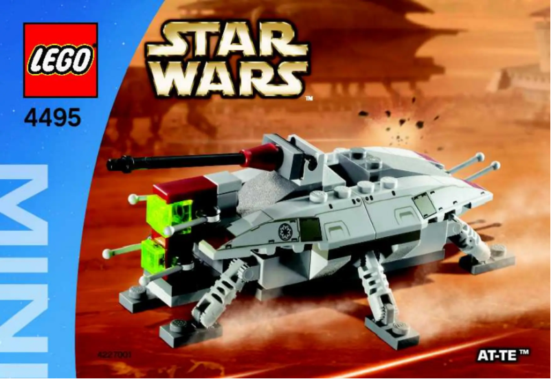 Page n°1 - Manuel utilisateur Lego Star Wars 4495