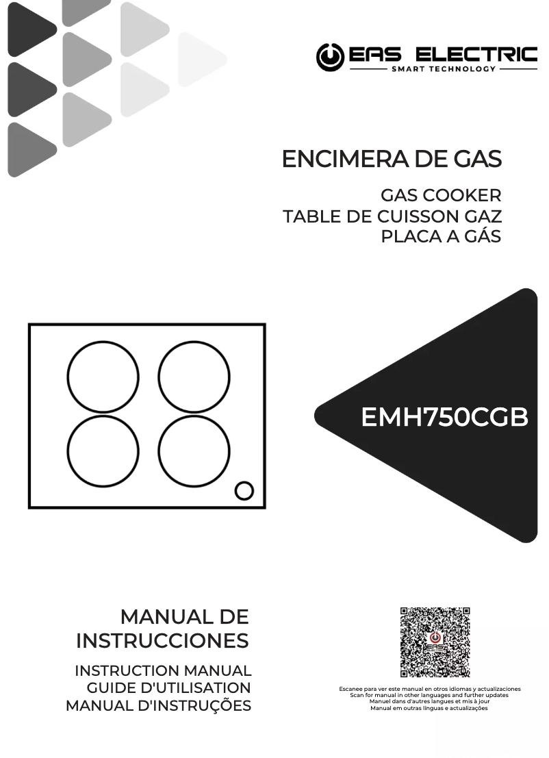 Image de la première page du manuel de l'appareil EMH750CGB