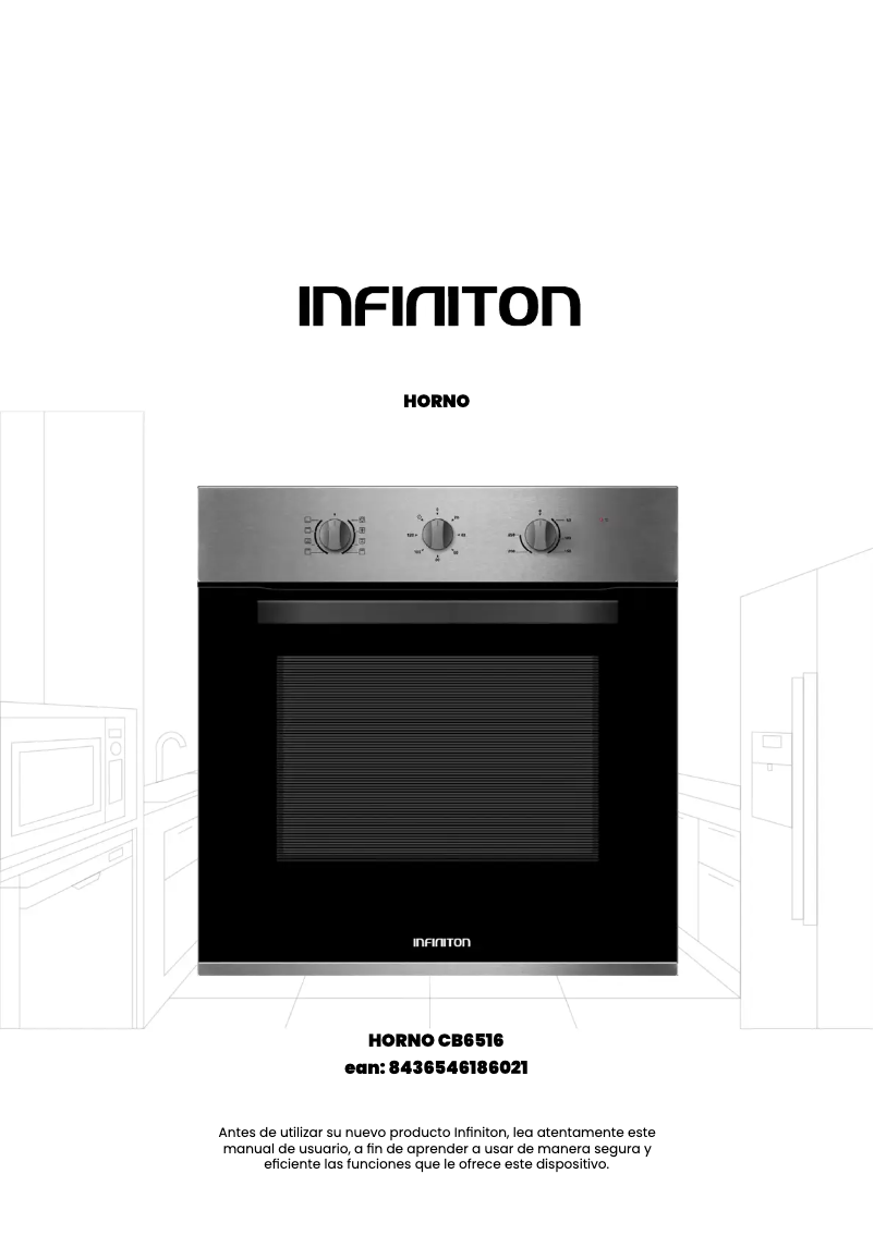 Image de la première page du manuel de l'appareil HORNO CB6516