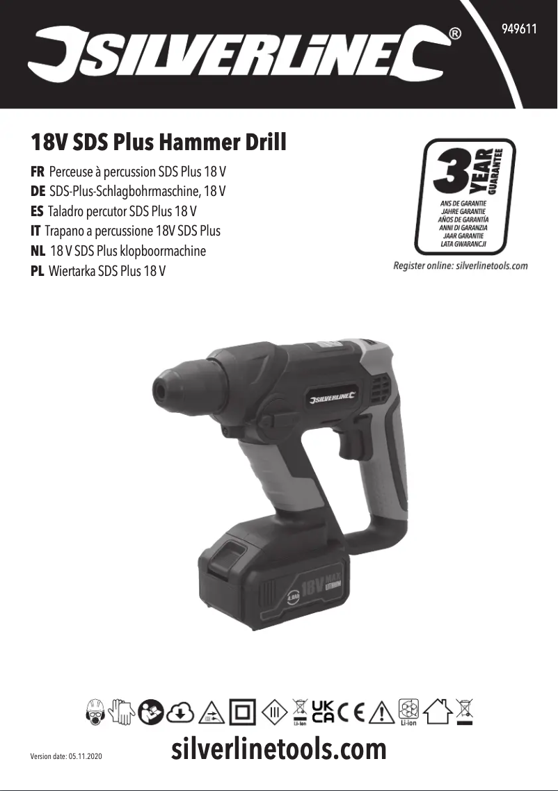 Image de la première page du manuel de l'appareil 949611