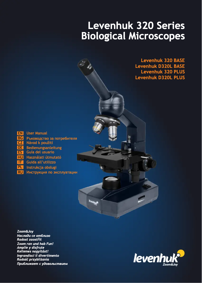 Page n°1 - Manuel utilisateur Levenhuk 320 PLUS