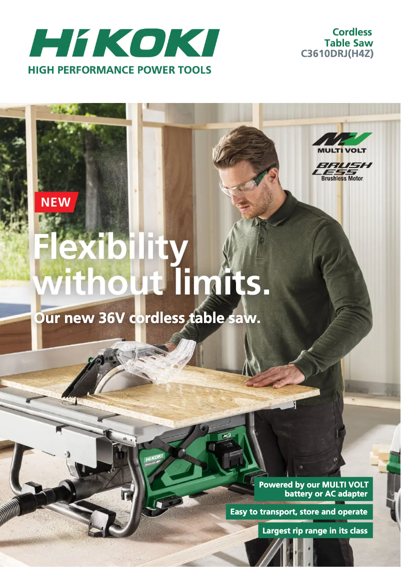 Image de la première page du manuel de l'appareil C3610DRJ