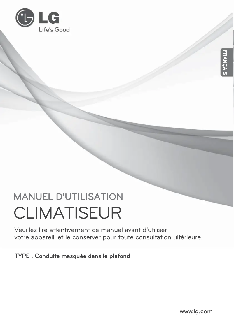 Page n°1 - Manuel utilisateur LG ABNW36GRLT0