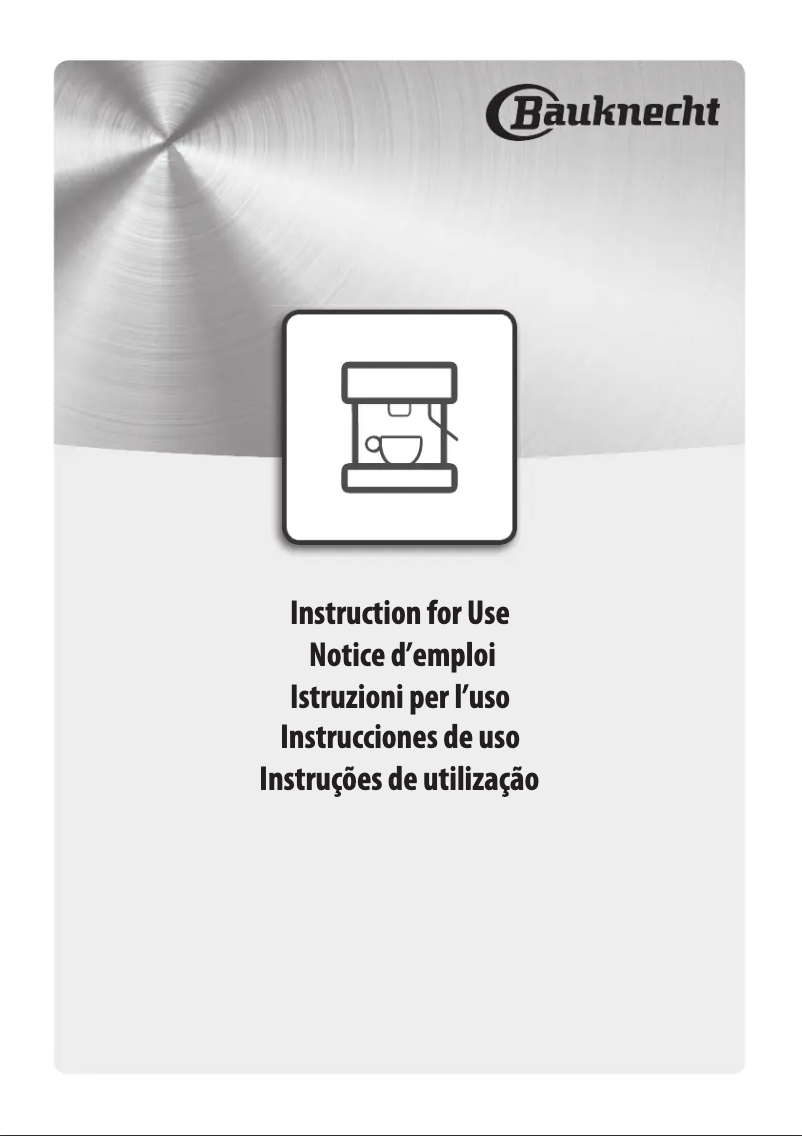 Page 1 de la notice Manuel d'utilisation et d'entretien Bauknecht KMT11 F45