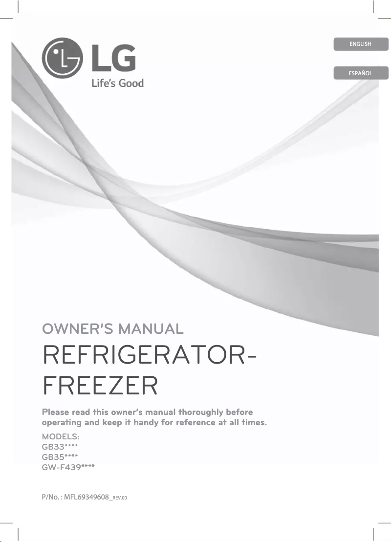 Imagen de la primera página del manual del dispositivo GB33SVN