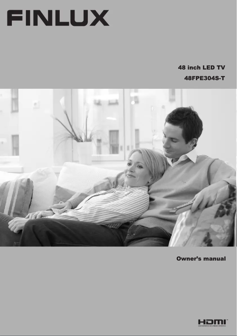 Page 1 de la notice Manuel utilisateur Finlux 48FPE304S-T