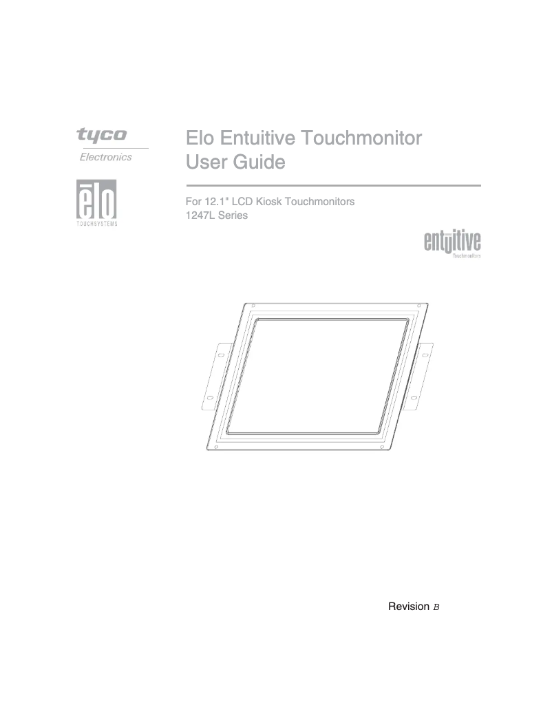 Page 1 de la notice Manuel utilisateur Elo 1247L