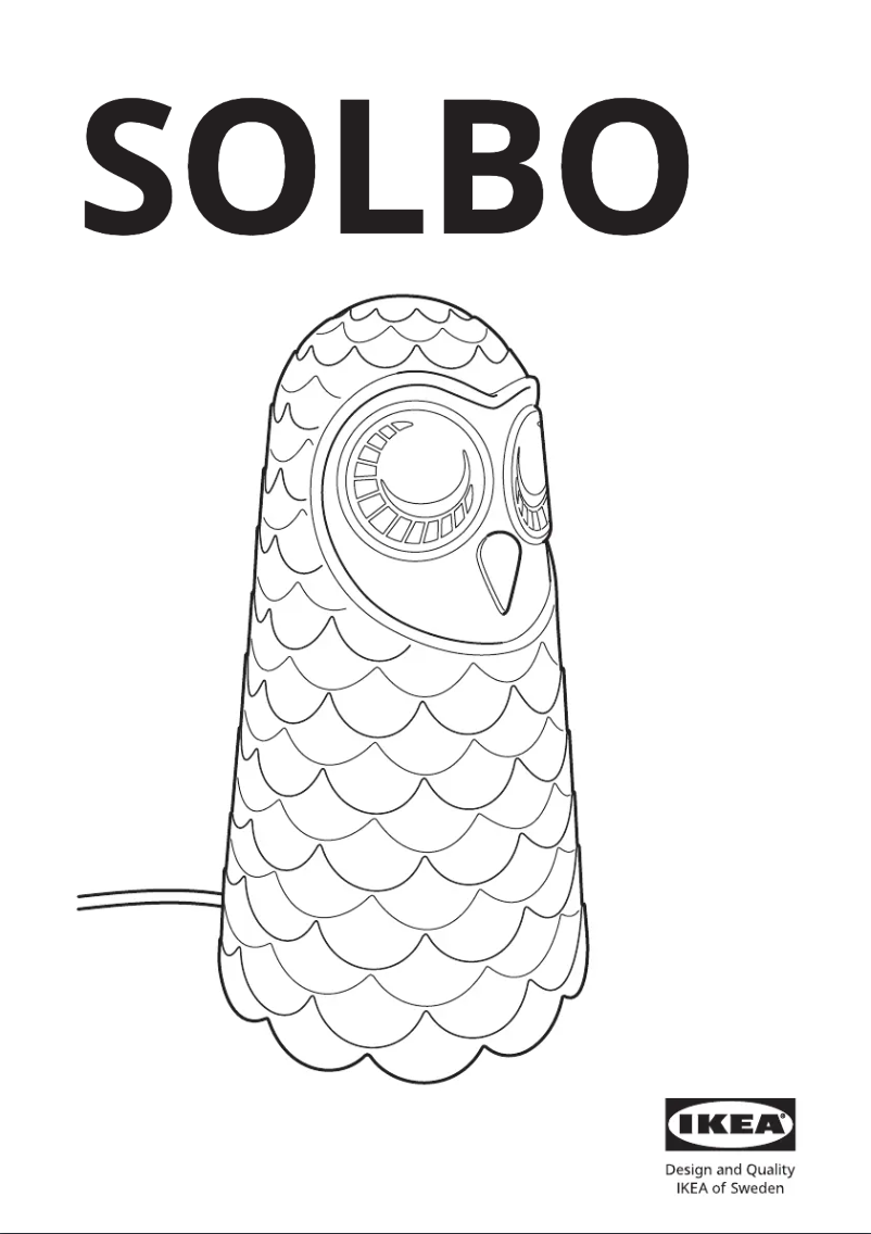 Image de la première page du manuel de l'appareil SOLBO 003.286.82