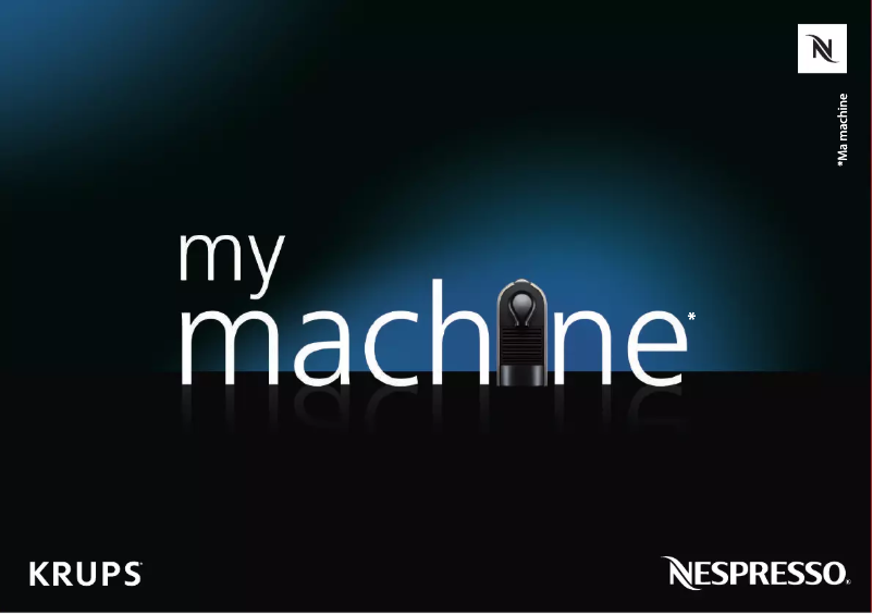 Page n°1 - Manuel utilisateur Krups XN 250 A