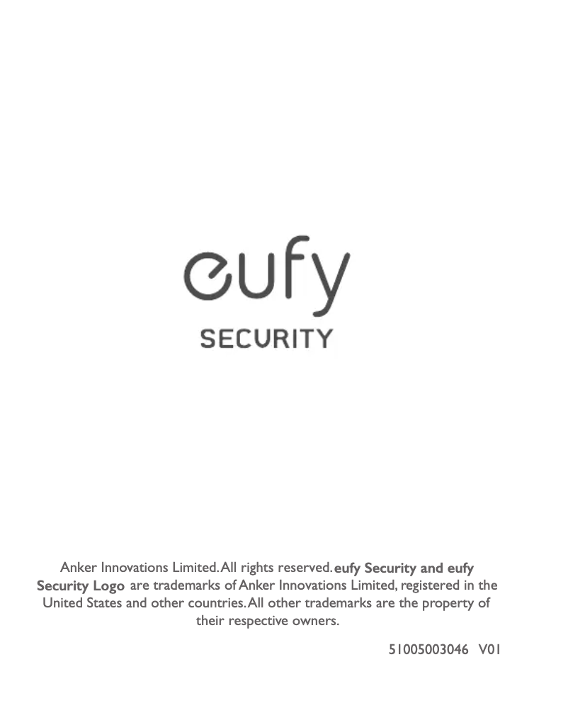 Page n°1 - Manuel utilisateur Eufy Video Doorbell 1080p
