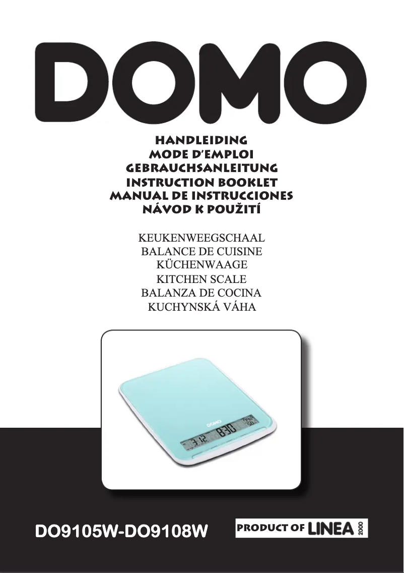 Page n°1 - Manuel utilisateur Domo DO9108W