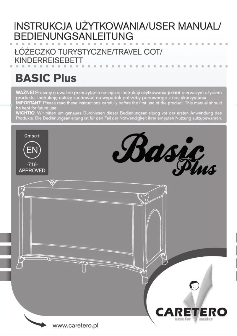 Image de la première page du manuel de l'appareil Basic Plus