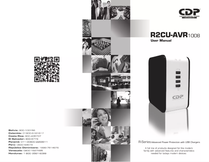 Página 1 del manual Manual de usuario CDP R2CU-AVR1008