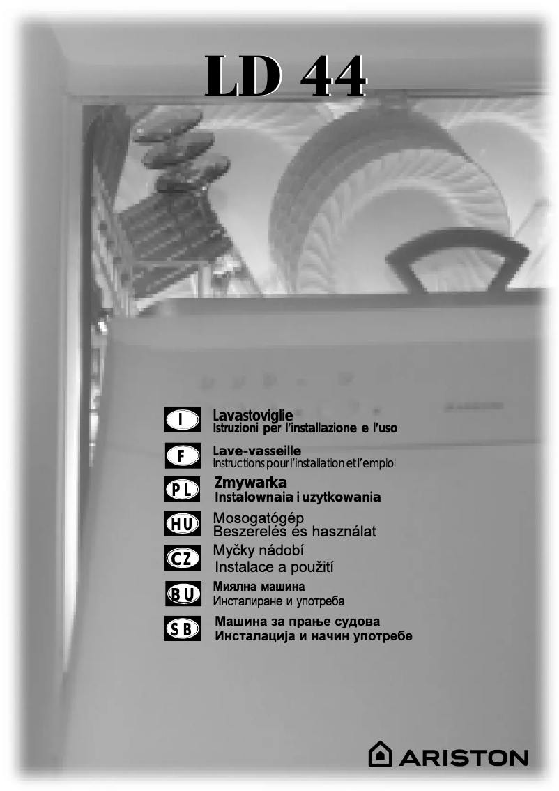 Page 1 de la notice Manuel utilisateur Hotpoint Ariston LD 44