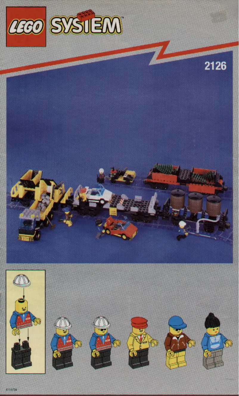 Image de la première page du manuel de l'appareil TRAIN WAGGONS