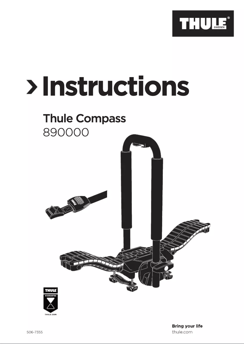 Page n°1 - Manuel utilisateur Thule Compass