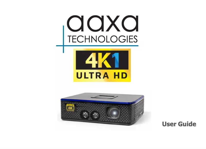 Image de la première page du manuel de l'appareil 4K1