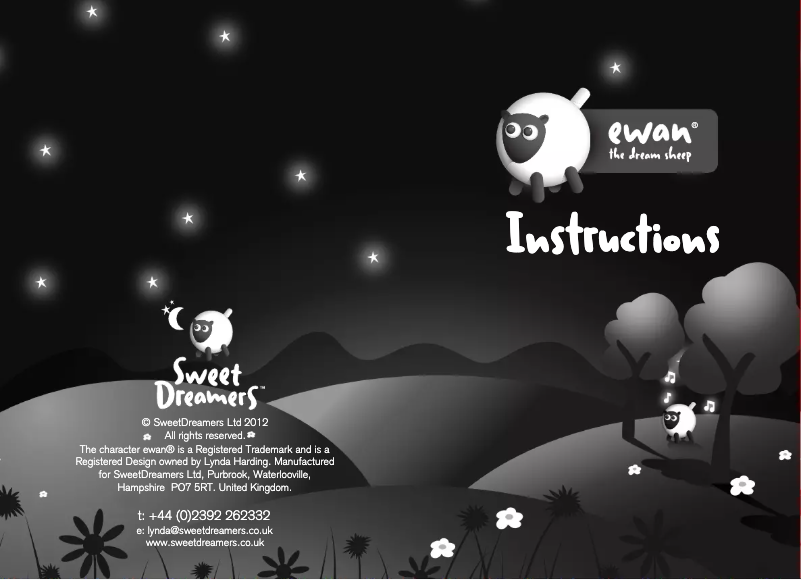 Image de la première page du manuel de l'appareil Ewan