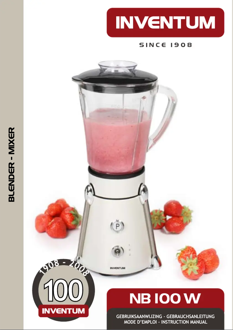 Page 1 de la notice Manuel utilisateur Inventum NB100W