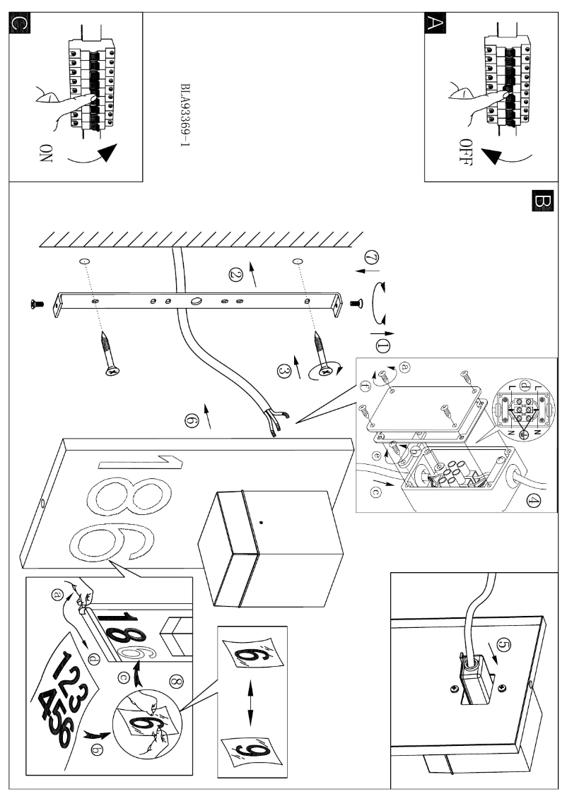 Page n°1 - Manuel utilisateur Eglo Pardela 1