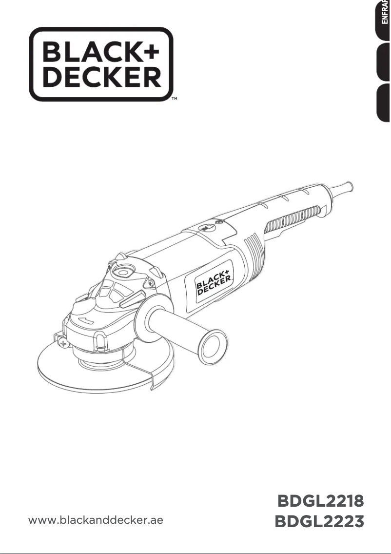 Page n°1 - Manuel utilisateur Black & Decker BDGL2218