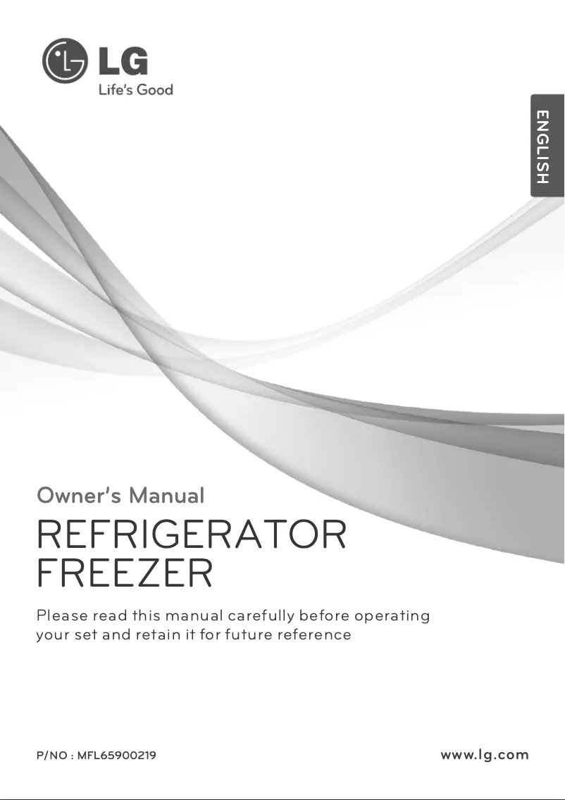 Page 1 de la notice Manuel utilisateur LG GN-V306SLC