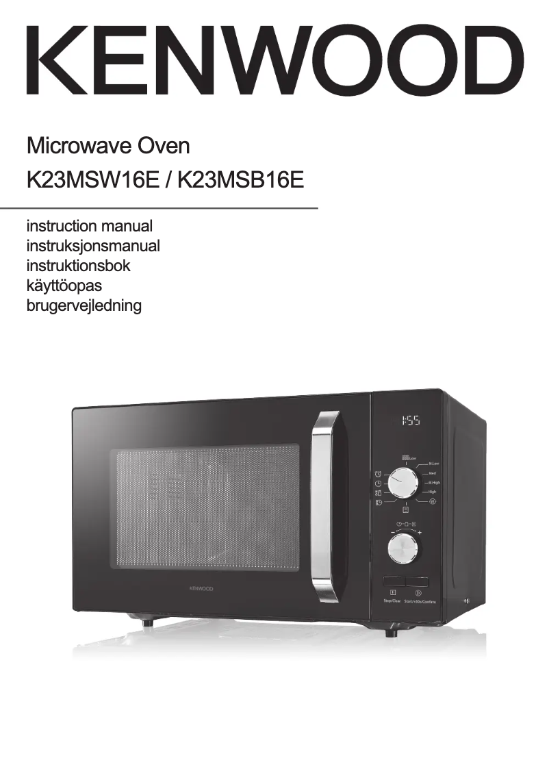 Page 1 de la notice Manuel utilisateur Kenwood K23MSW16E