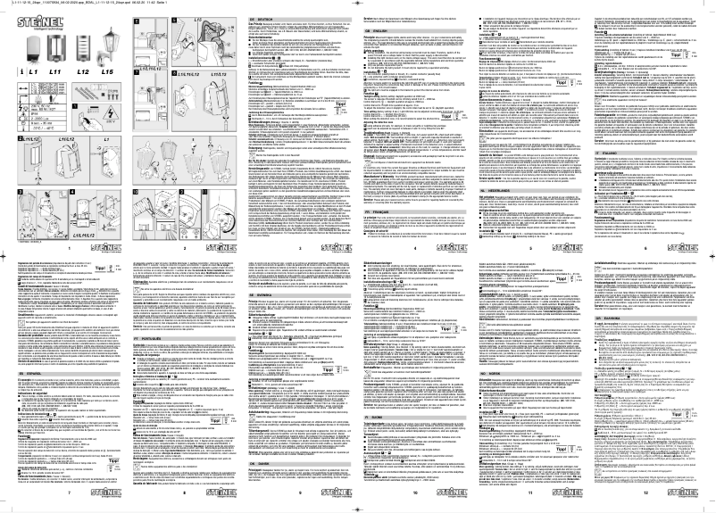 Image de la première page du manuel de l'appareil My L 1