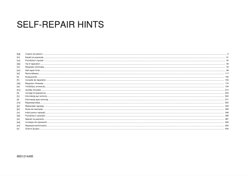 Image de la première page du manuel de l'appareil WG56B2ATGB