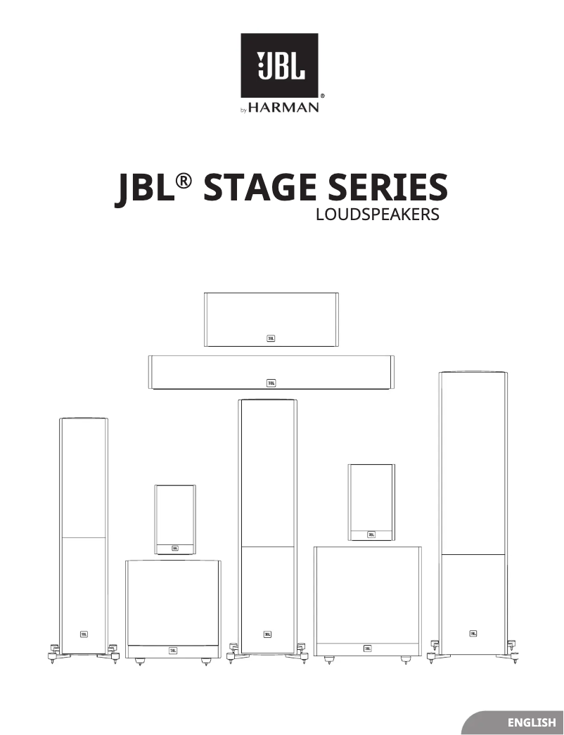 Page 1 de la notice Manuel utilisateur JBL Stage A130