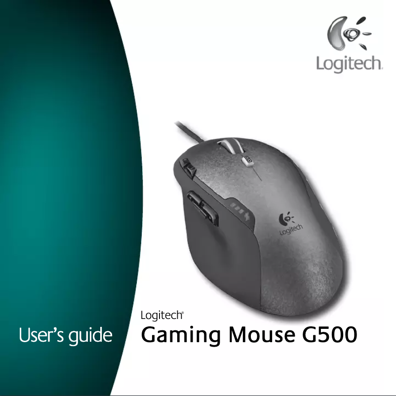Page n°1 - Manuel utilisateur Logitech Gaming Mouse G500