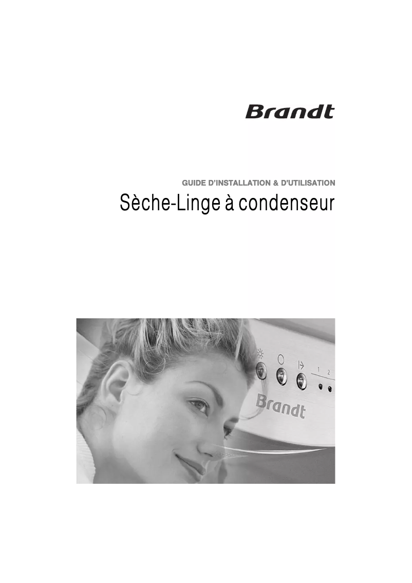 Page 1 de la notice Manuel utilisateur Brandt BWD381TB