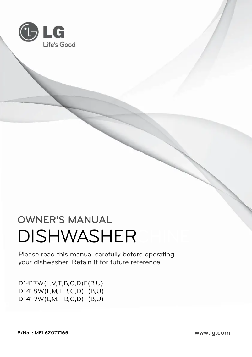 Page n°1 - Manuel utilisateur LG D1418MF