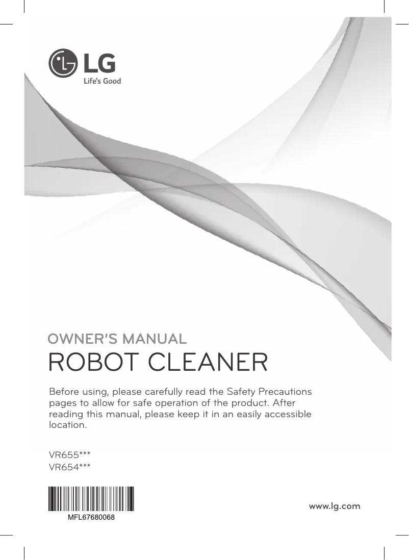 Página 1 del manual Manual de usuario LG VR6540LV