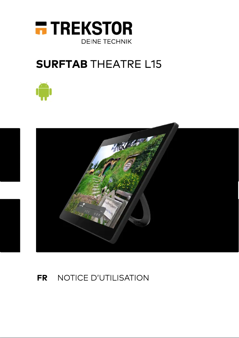 Page n°1 - Manuel utilisateur TrekStor SurfTab Theatre L15