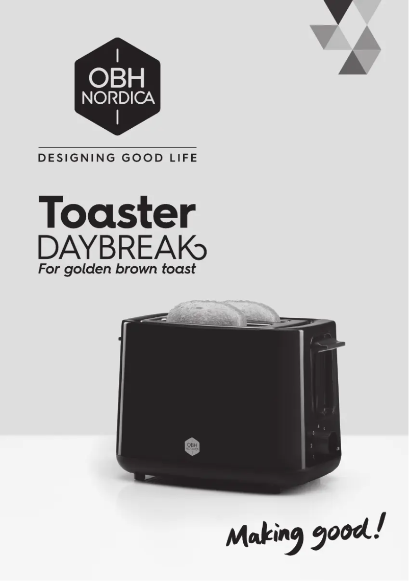 Image de la première page du manuel de l'appareil Daybreak 2260