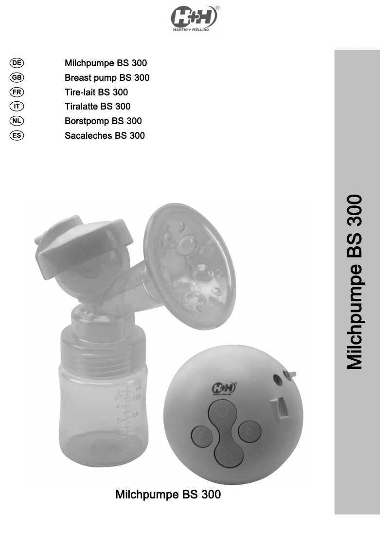 Image de la première page du manuel de l'appareil BS 300