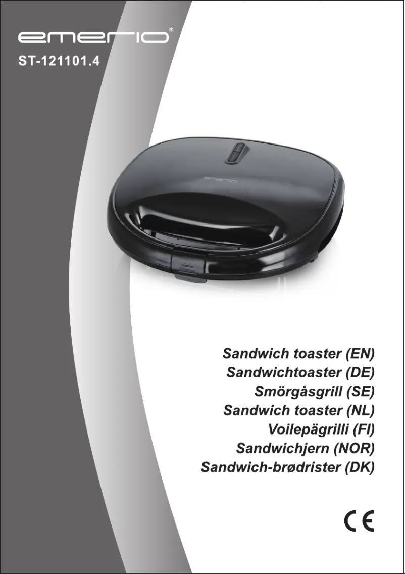 First page image of the manual for ST-121101