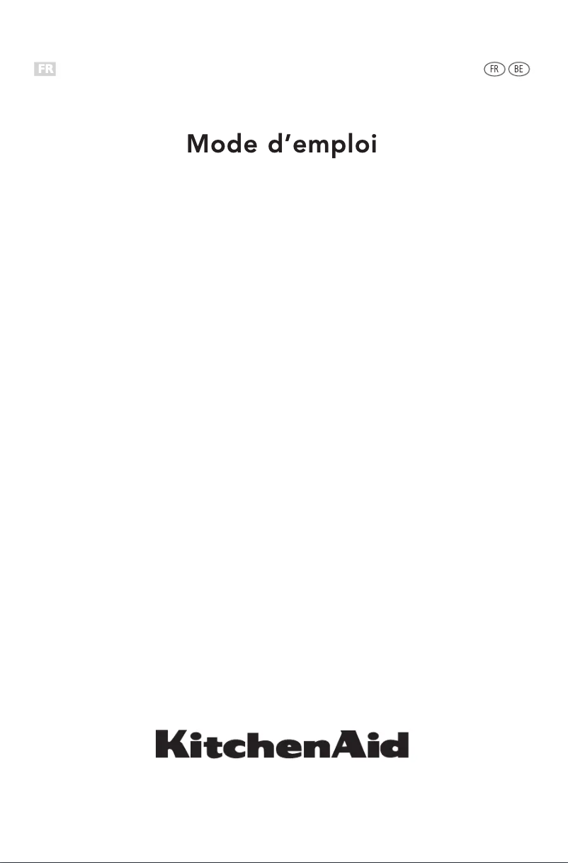 Page 1 de la notice Manuel utilisateur KitchenAid KHMP5 86510