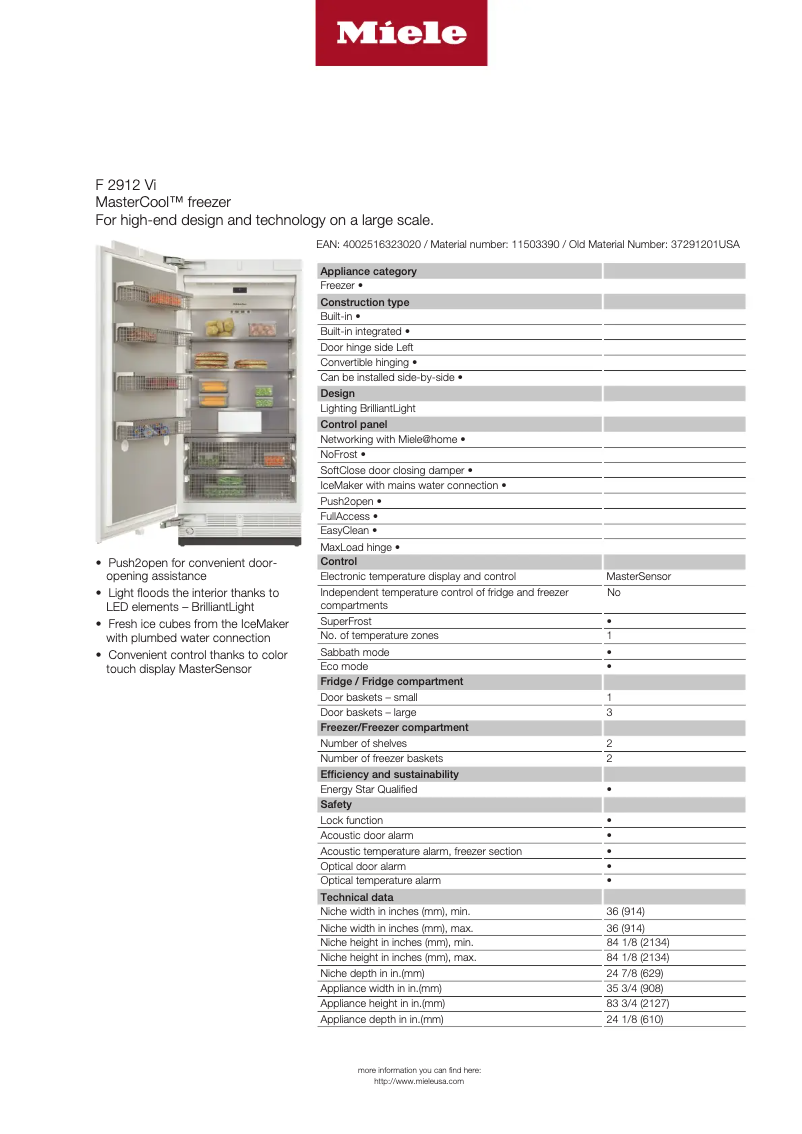 Image de la première page du manuel de l'appareil F 2912 Vi