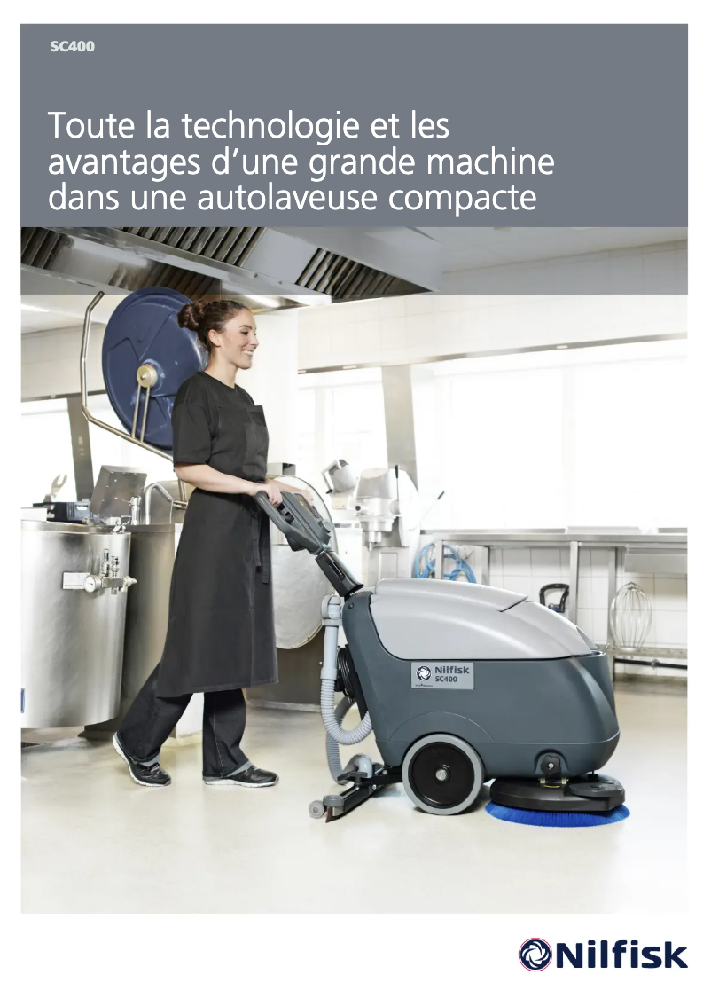 Image de la première page du manuel de l'appareil SC400