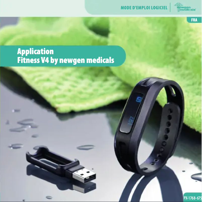 Image de la première page du manuel de l'appareil Fitness v4